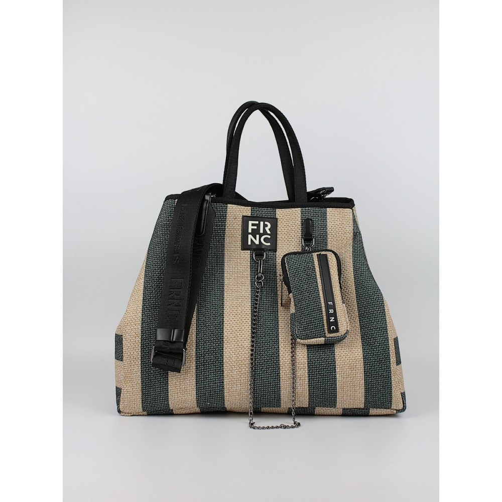 Γυναικεία Τσάντα FRNC 5311 BLK Μαυρη
