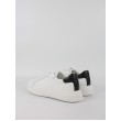 Men Sneaker Calvin KLein Low Top Lace Up Lth HM0HM01016-0Κ9 White
