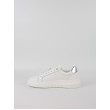 Women Sneaker Calvin KLein Chunky Cupsole Lth Silver YW0YW01876-02R White Women Sneaker Calvin KLein Chunky Cupsole Lth Silver YW0YW01876-02R White
