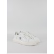 Women Sneaker Calvin KLein Chunky Cupsole Lth Silver YW0YW01876-02R White Women Sneaker Calvin KLein Chunky Cupsole Lth Silver YW0YW01876-02R White