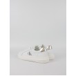 Women Sneaker Calvin KLein Chunky Cupsole Lth Silver YW0YW01876-02R White Women Sneaker Calvin KLein Chunky Cupsole Lth Silver YW0YW01876-02R White