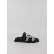 Women's Sandal Komis-Komis C26 Black Raffia Women's Sandal Komis-Komis C26 Black Raffia
