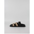 Women's Sandal Komis-Komis C26 Black Raffia Women's Sandal Komis-Komis C26 Black Raffia