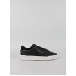 Men Sneaker Tommy Hilfiger Th Court Leather Detail Ess FM0FM05367-BDS Black