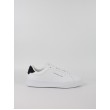 Men Sneaker Tommy Hilfiger Th Court Leather Detail Ess FM0FM05367-0LD White