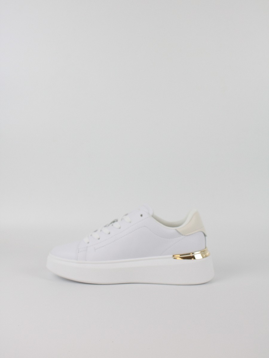 Women Sneaker Tommy Hilfiger Th Fashion Court Sneaker FW0FW08631-YBS White