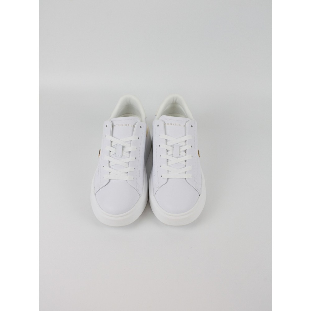 Women Sneaker Tommy Hilfiger Th Fashion Court Sneaker FW0FW08631-YBS White Women Sneaker Tommy Hilfiger Th Fashion Court Sneaker FW0FW08631-YBS White