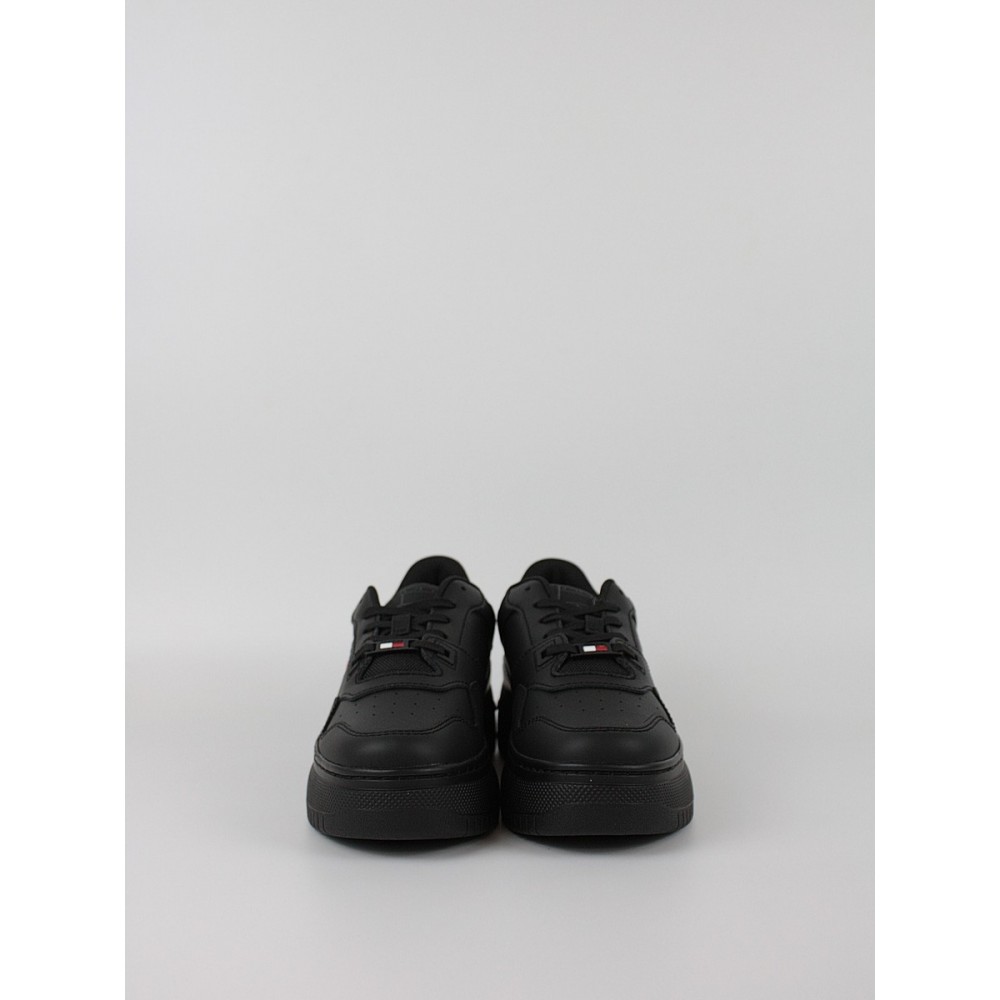 Γυναικεία Sneaker Tommy Hilfiger TjwRetro Basket Flatform Ess EN0EN02506-BDS Μαύρο Γυναικεία Sneaker Tommy Hilfiger TjwRetro Basket Flatform Ess EN0EN02506-BDS Μαύρο