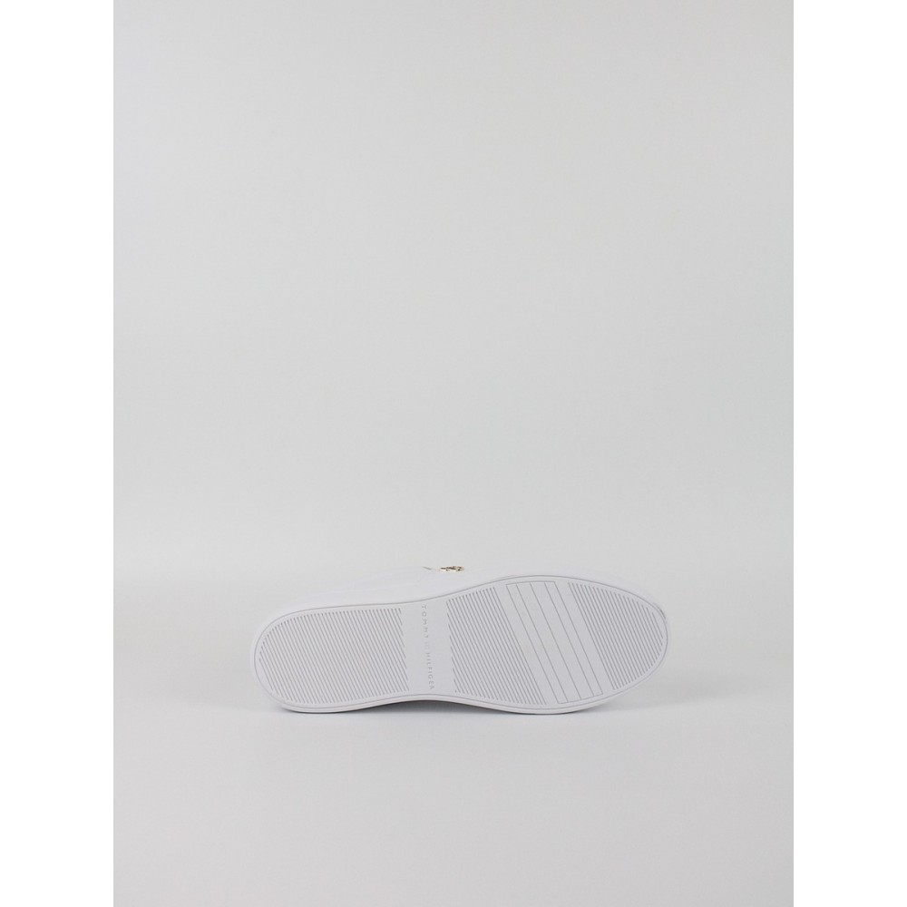 Γυναικεία Sneaker Tommy Hilfiger Essential Elevated Court Sneaker FW0FW09073-YBS Ασπρο Γυναικεία Sneaker Tommy Hilfiger Essential Elevated Court Sneaker FW0FW09073-YBS Ασπρο