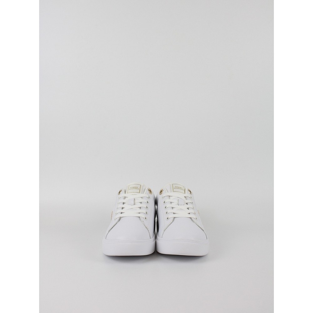 Γυναικεία Sneaker Tommy Hilfiger Essential Elevated Court Sneaker FW0FW09073-YBS Ασπρο Γυναικεία Sneaker Tommy Hilfiger Essential Elevated Court Sneaker FW0FW09073-YBS Ασπρο