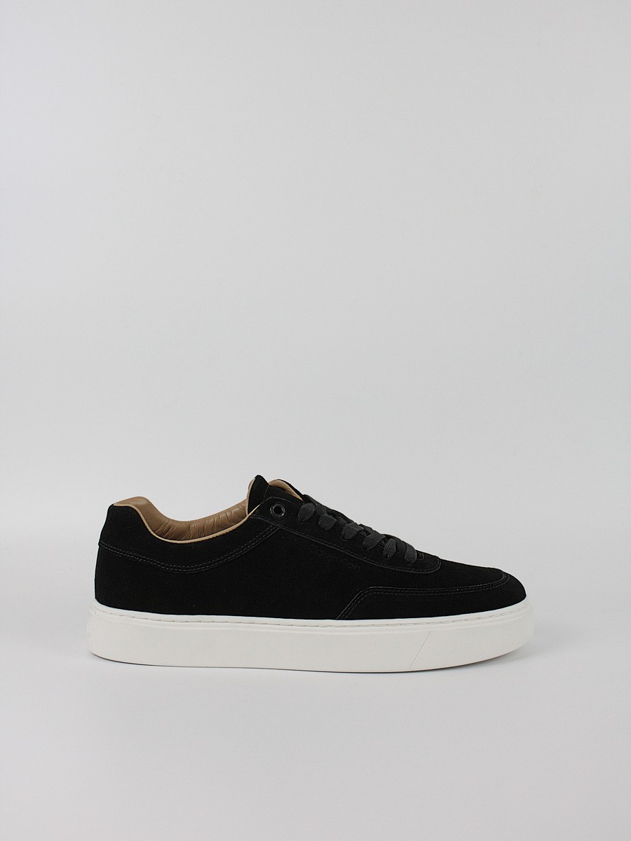 Ανδρικά Sneaker Calvin KLein Clean Cup Low Lace Up Oxf Su HM0HM01880-0GM Μαύρο
