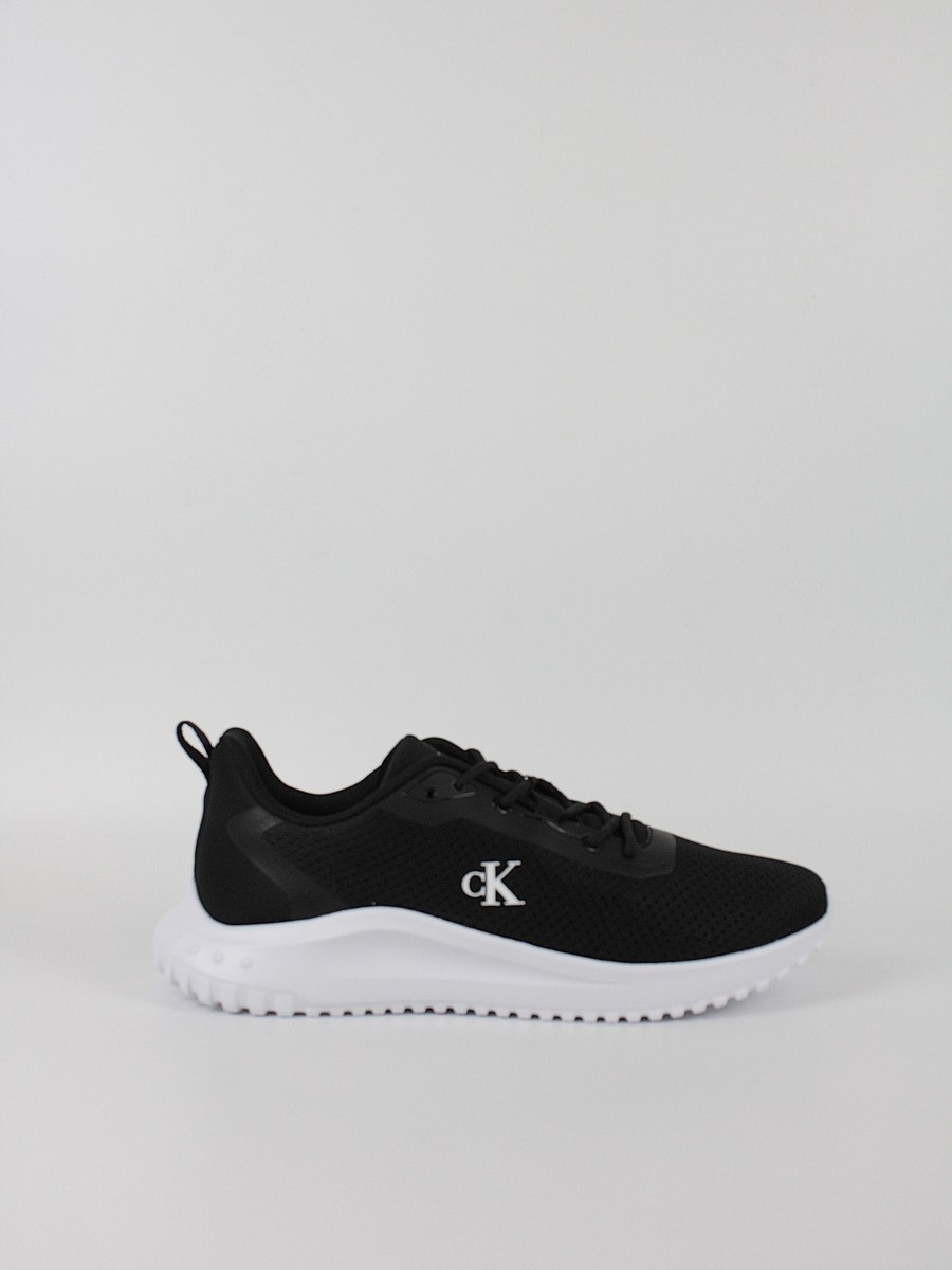 Ανδρικά Sneaker Calvin KLein Eva Runner Mix Mesh YM0YM01285-0GM Μαύρο