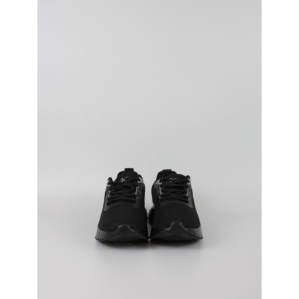 Γυναικεία Sneaker Calvin KLein Eva Runner L-Up Mix Mesh Logo CK YW0YW01851-0GU Μαύρο Γυναικεία Sneaker Calvin KLein Eva Runner L-Up Mix Mesh Logo CK YW0YW01851-0GU Μαύρο