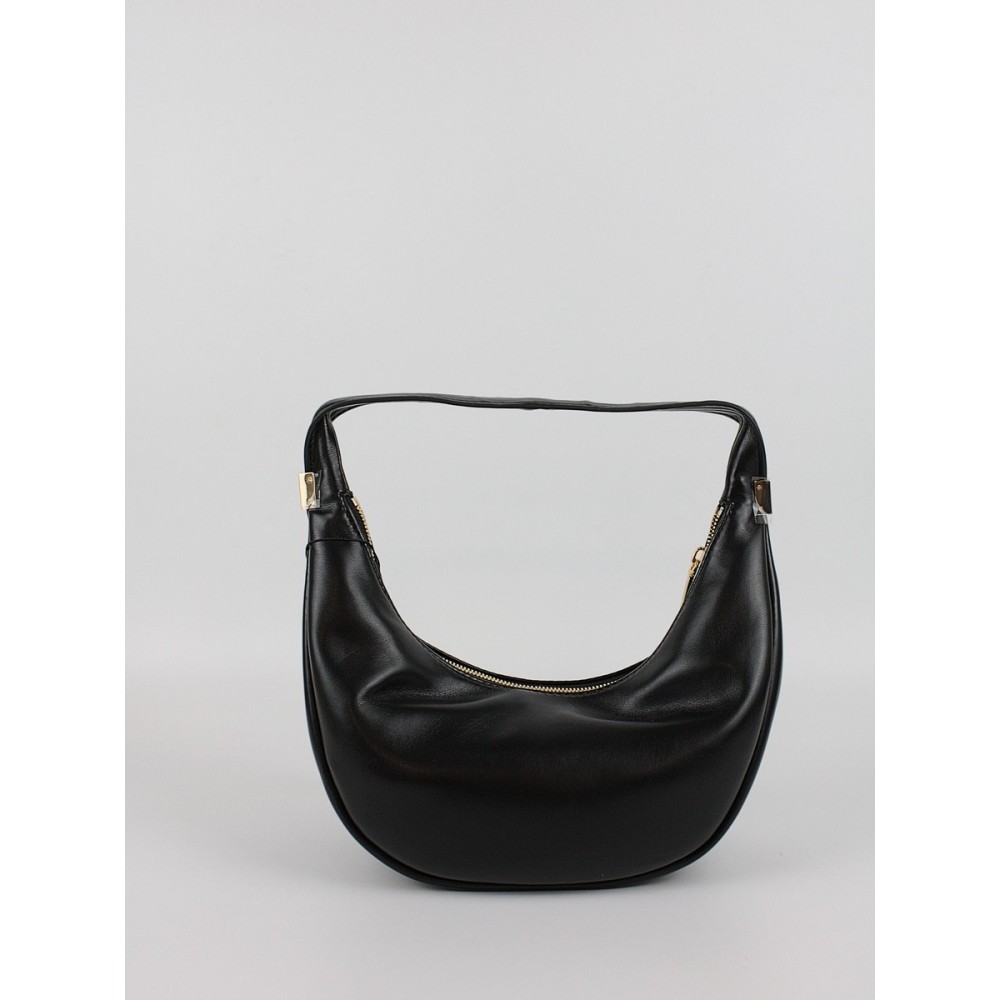 Women's Bag Calvin Klein Pinched Soft Crescent Sm LV04F3010G-UB1 Black