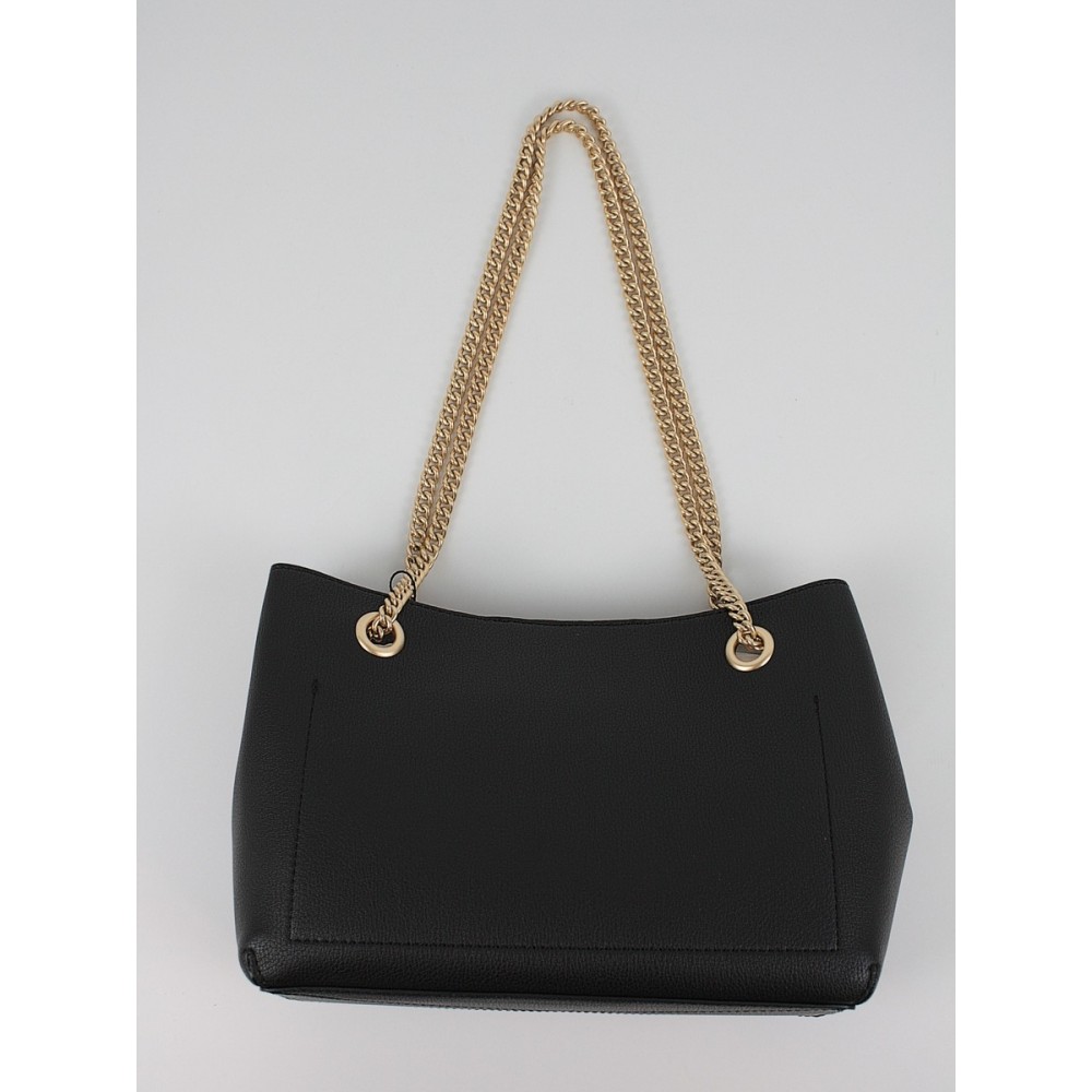 Women's Bag Calvin Klein Minimal Monogram Chain Shoulder LV04F3205G-UB1 Black