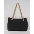 Women's Bag Calvin Klein Minimal Monogram Chain Shoulder LV04F3205G-UB1 Black