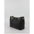 Women's Bag Calvin Klein Minimal Monogram Chain Shoulder LV04F3205G-UB1 Black