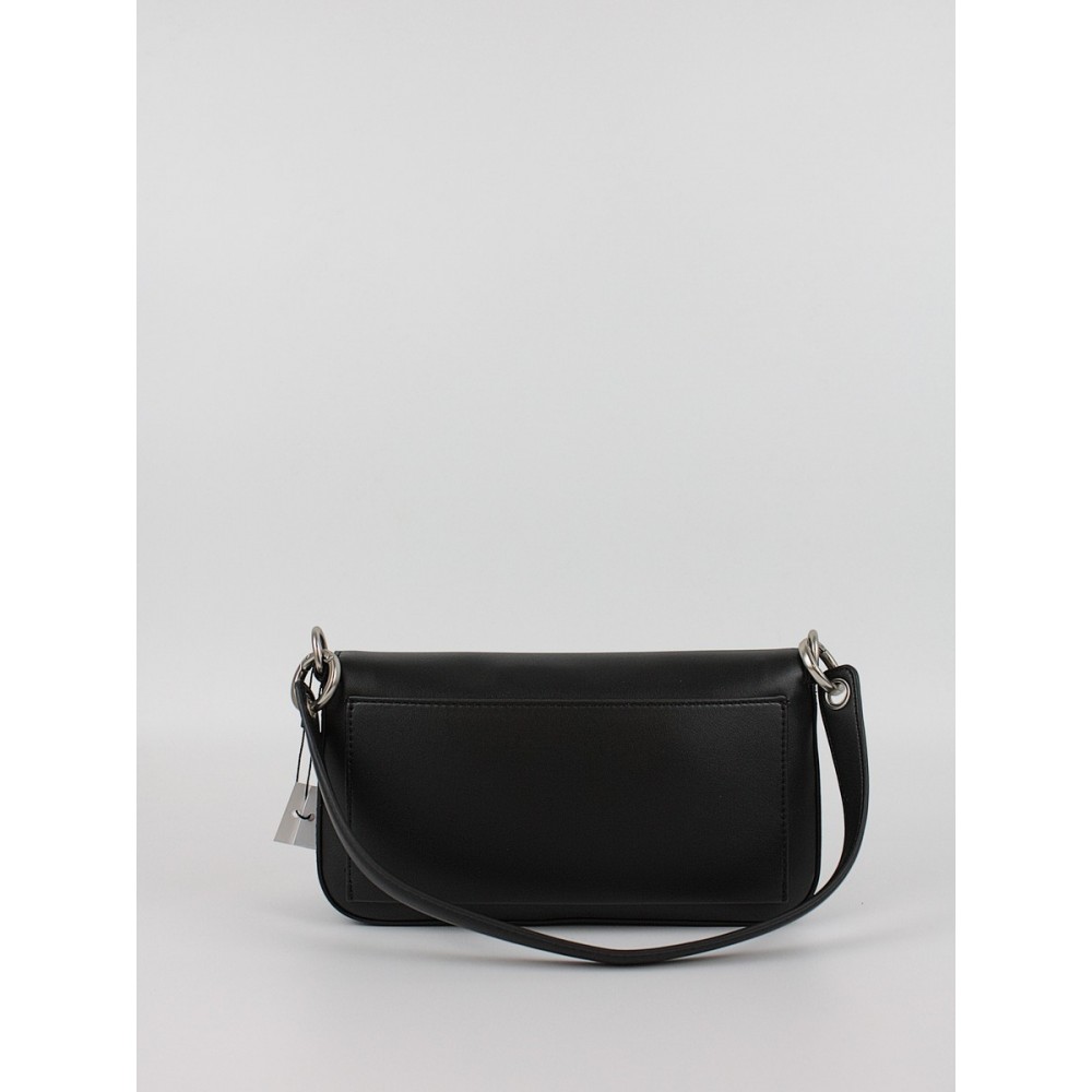 Women's Bag Calvin Klein Sculpted Flap Shoulder Pouch25 LV04K3148G-UB1 Black