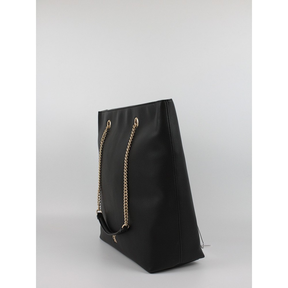 Women\'s Bag Calvin Klein Minimal Monogram Chain Tote LV04F3204G-UB1 Black