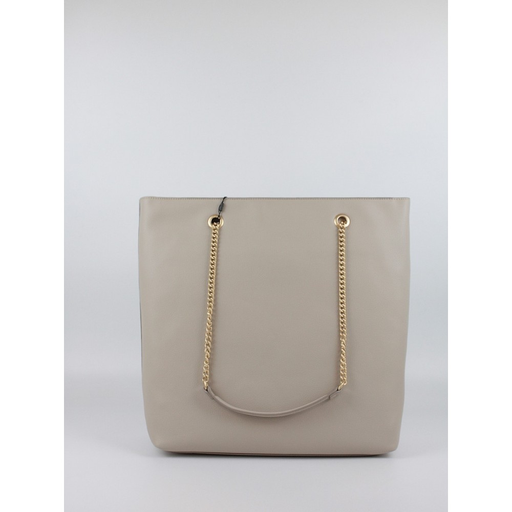 Women\'s Bag Calvin Klein Minimal Monogram Chain Tote LV04F3204G-MRU Biege