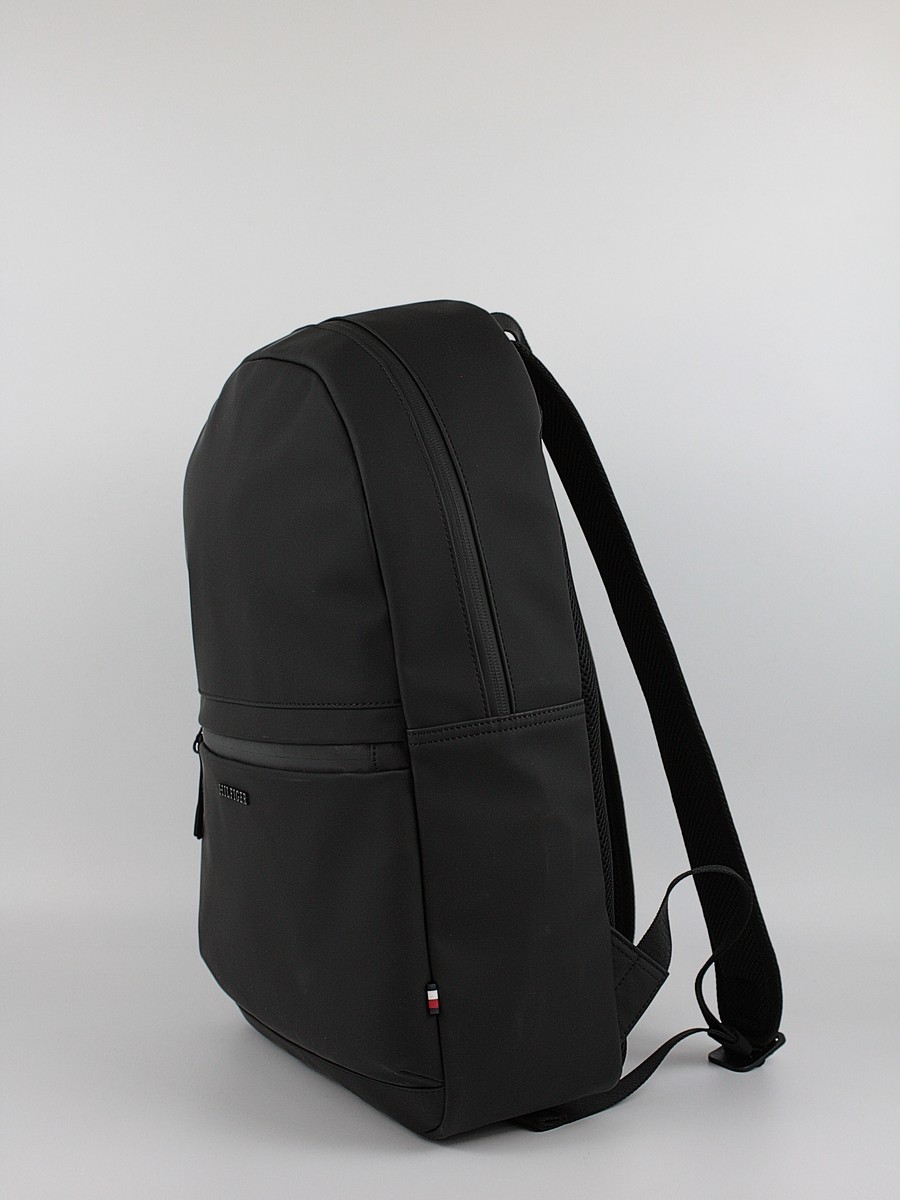 Men Backpack Tommy Hilfiger Th Tpu Dome Backpack AM0AM13579-BDS Black