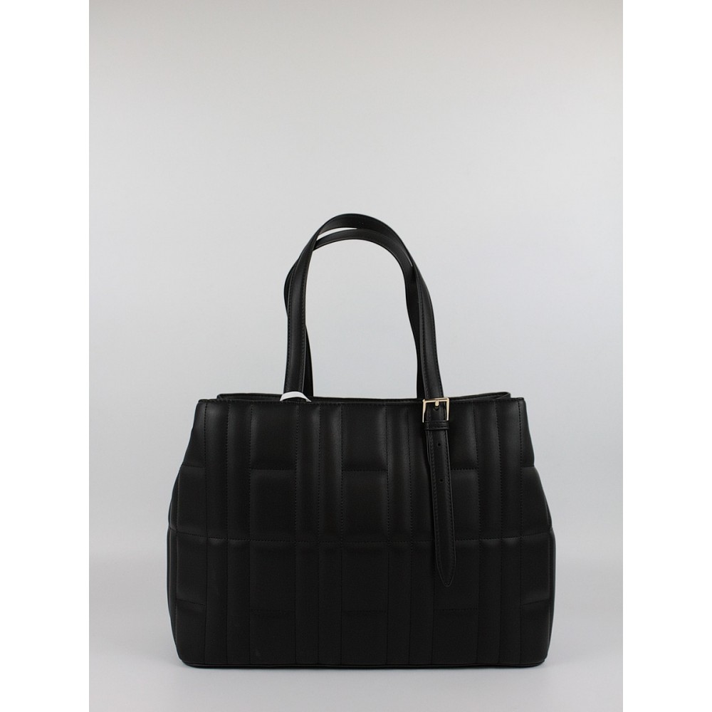 Women Bag Tommy Hilfiger Th Feminine Tote AW0AW17452-BDS Black