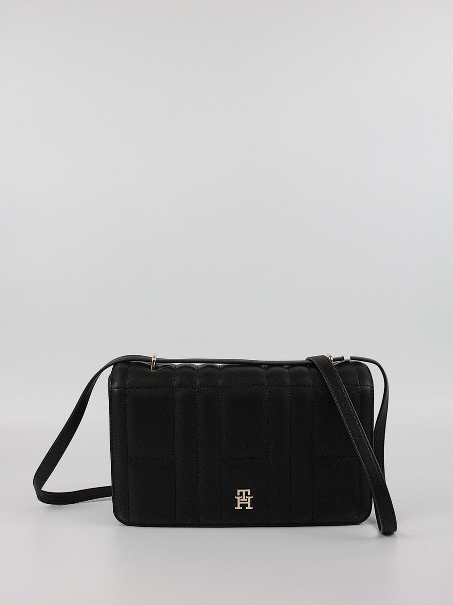 Women Bag Tommy Hilfiger Th Feminine Conv Crossover AW0AW17454-BDS Black