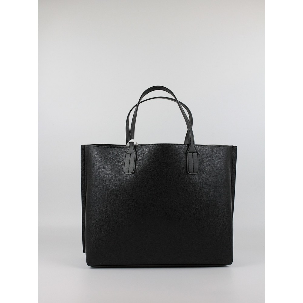 Women Bag Tommy Hilfiger Th Distinct Satchel AW0AW17463-BDS Black