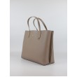 Women Bag Tommy Hilfiger Th Distinct Satchel AW0AW17463-AFE Biege