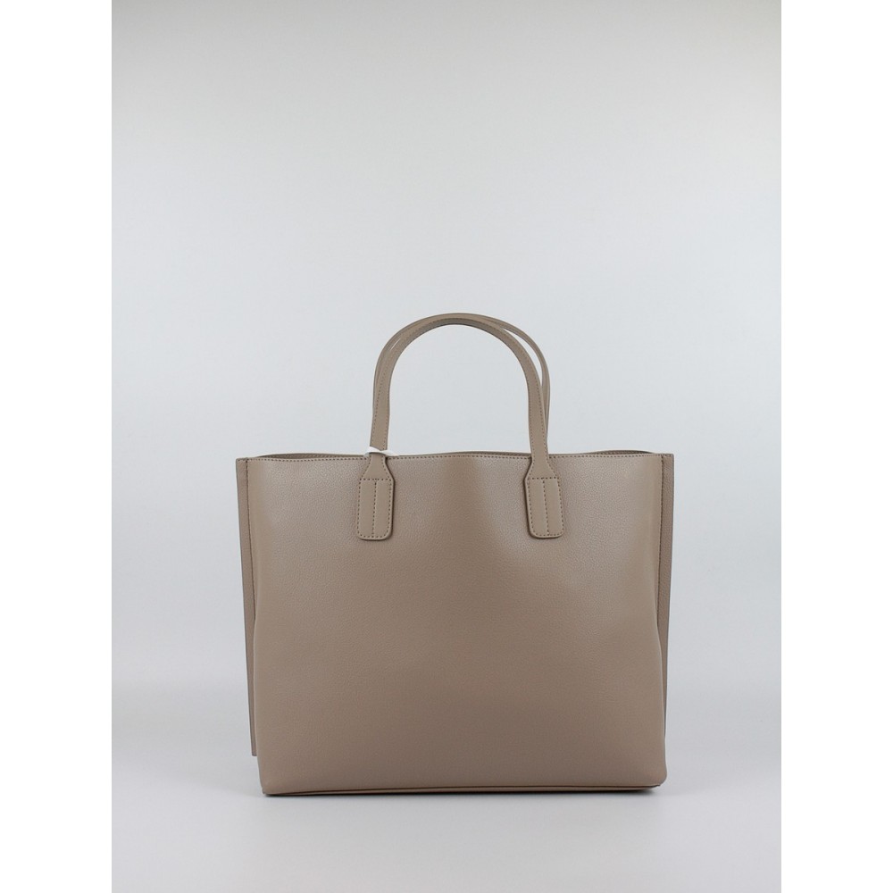 Women Bag Tommy Hilfiger Th Distinct Satchel AW0AW17463-AFE Biege