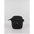 Men Backpack Monogram Tommy Hilfiger Essential Pu Mini Reporter AM0AM09504-BDS Black
