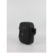 Men Backpack Monogram Tommy Hilfiger Essential Pu Mini Reporter AM0AM09504-BDS Black