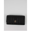 Womens Wallet Tommy Hilfiger Th Feminine Lrg Flap AW0AW17475-BDS Black