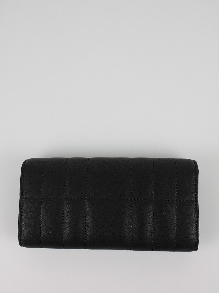 Womens Wallet Tommy Hilfiger Th Feminine Lrg Flap AW0AW17475-BDS Black
