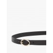 Women Belt Tommy Hilfiger Th Chic 2.5 AW0AW17932-BDS Black