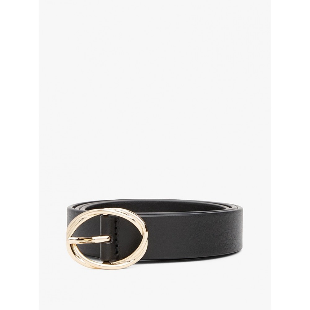 Women Belt Tommy Hilfiger Th Chic 2.5 AW0AW17932-BDS Black
