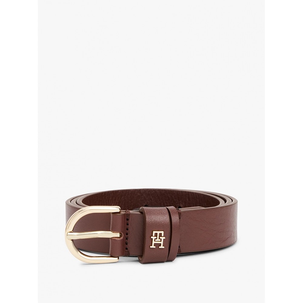 Women Belt Tommy Hilfiger Essential Efortless 2.5 AW0AW16836-GSZ Light Brown