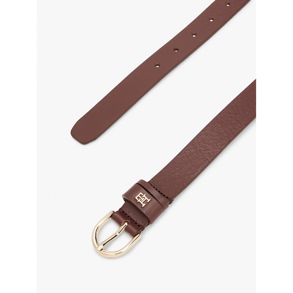 Women Belt Tommy Hilfiger Essential Efortless 2.5 AW0AW16836-GSZ Light Brown