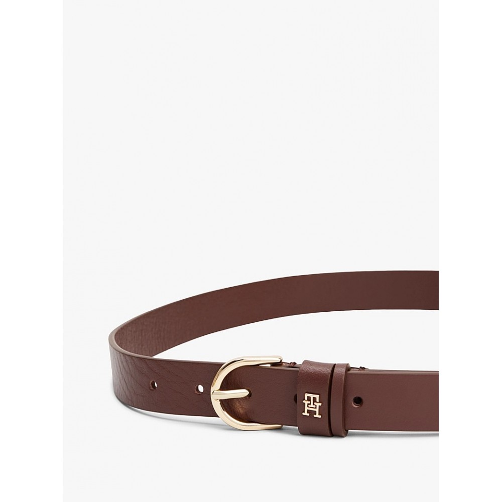 Women Belt Tommy Hilfiger Essential Efortless 2.5 AW0AW16836-GSZ Light Brown