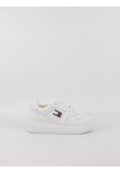 Women Sneaker Tommy Hilfiger TjwRetro Basket Flatform Ess EN0EN02506-YBS White