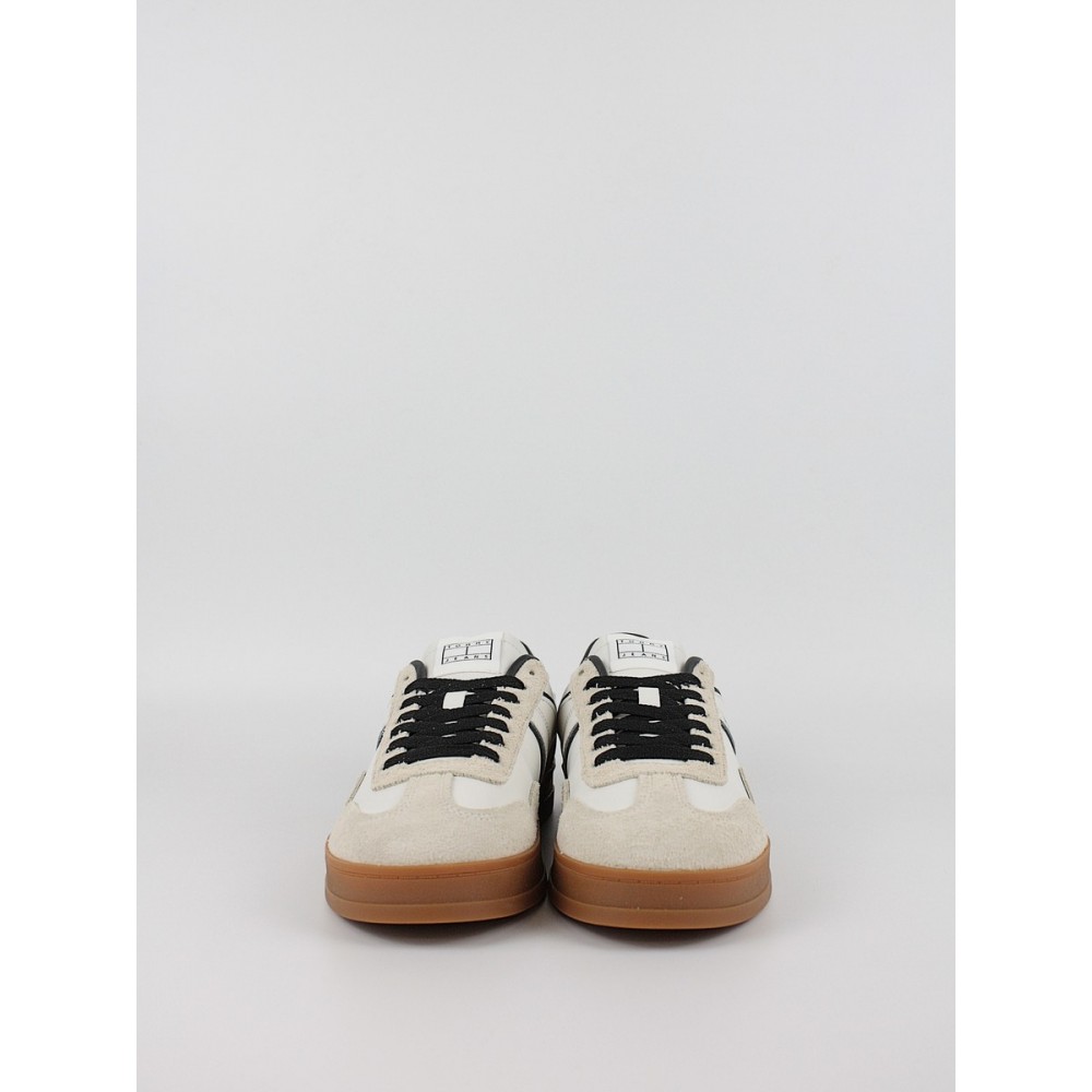 Men Sneaker Tommy Hilfiger The Greenwich Leather EM0EM01587-TCR Off White