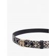 Γυναικεία Ζώνη Tommy Hilfiger Th Jacquard 2.5 AW0AW17497-DW6 Μπλε