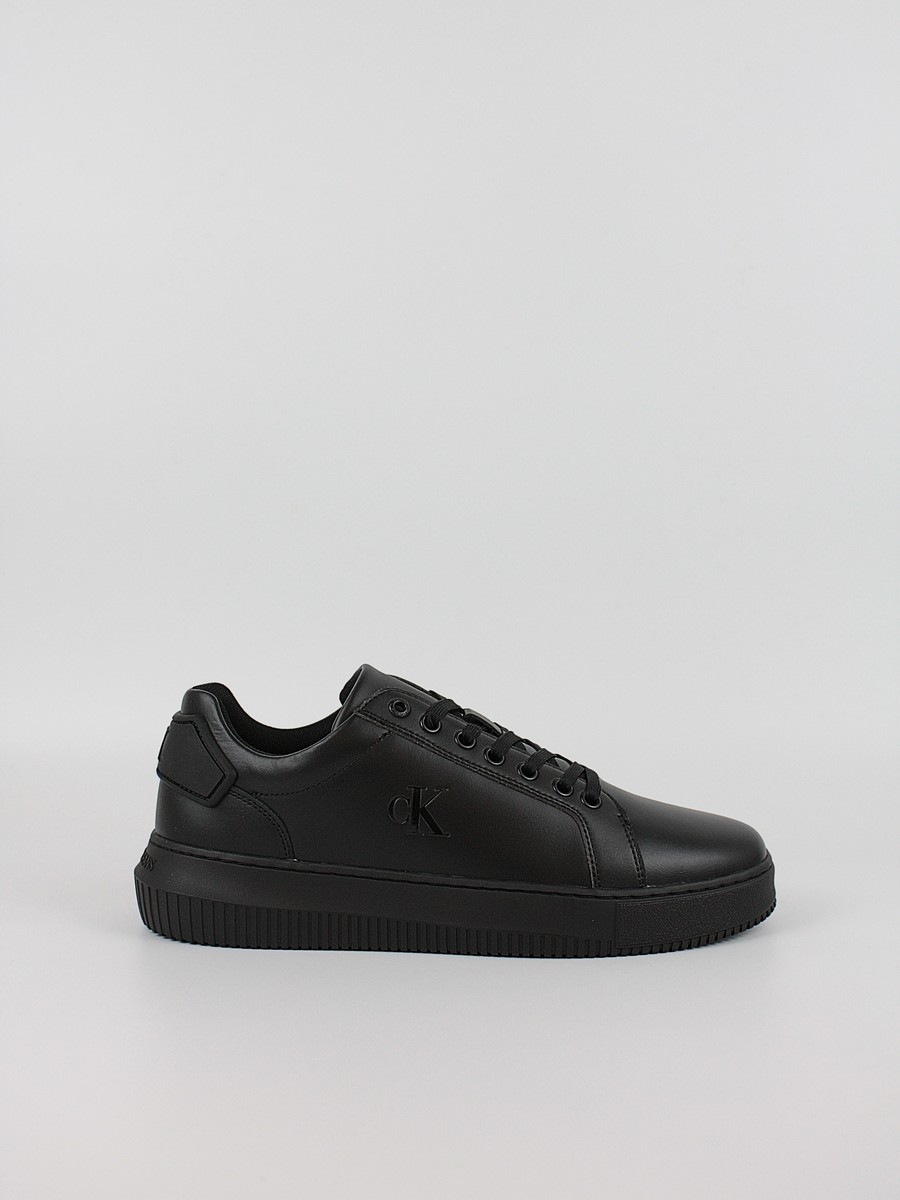 Ανδρικά Sneaker Calvin KLein Chunky Cupsole Ru Patch Lth YM0YM01296-0GJ Μαύρο