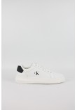 Ανδρικά Sneaker Calvin KLein Chunky Cupsole Ru Patch Lth YM0YM01296-01W Ασπρο