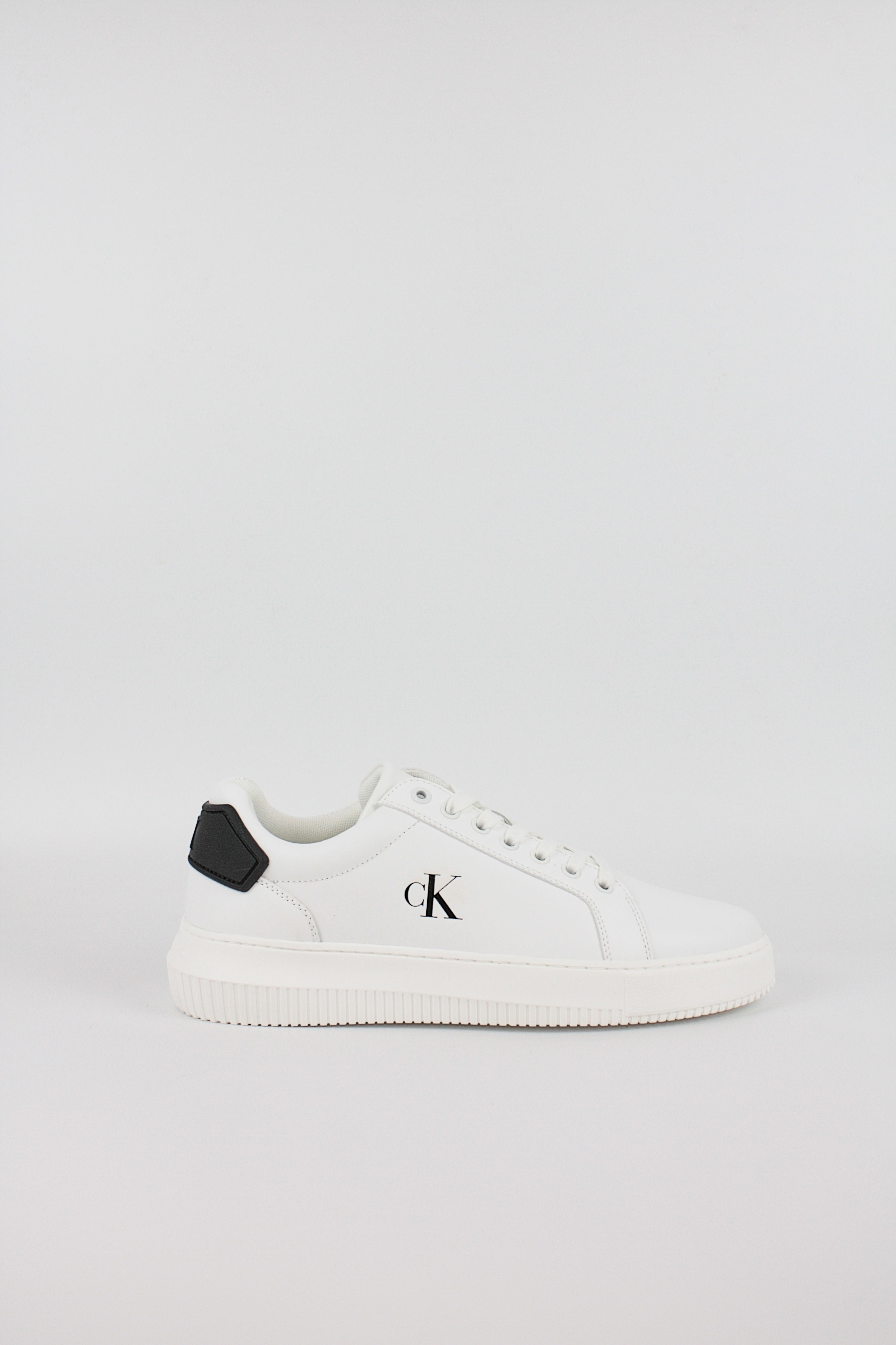 Ανδρικά Sneaker Calvin KLein Chunky Cupsole Ru Patch Lth YM0YM01296-01W Ασπρο