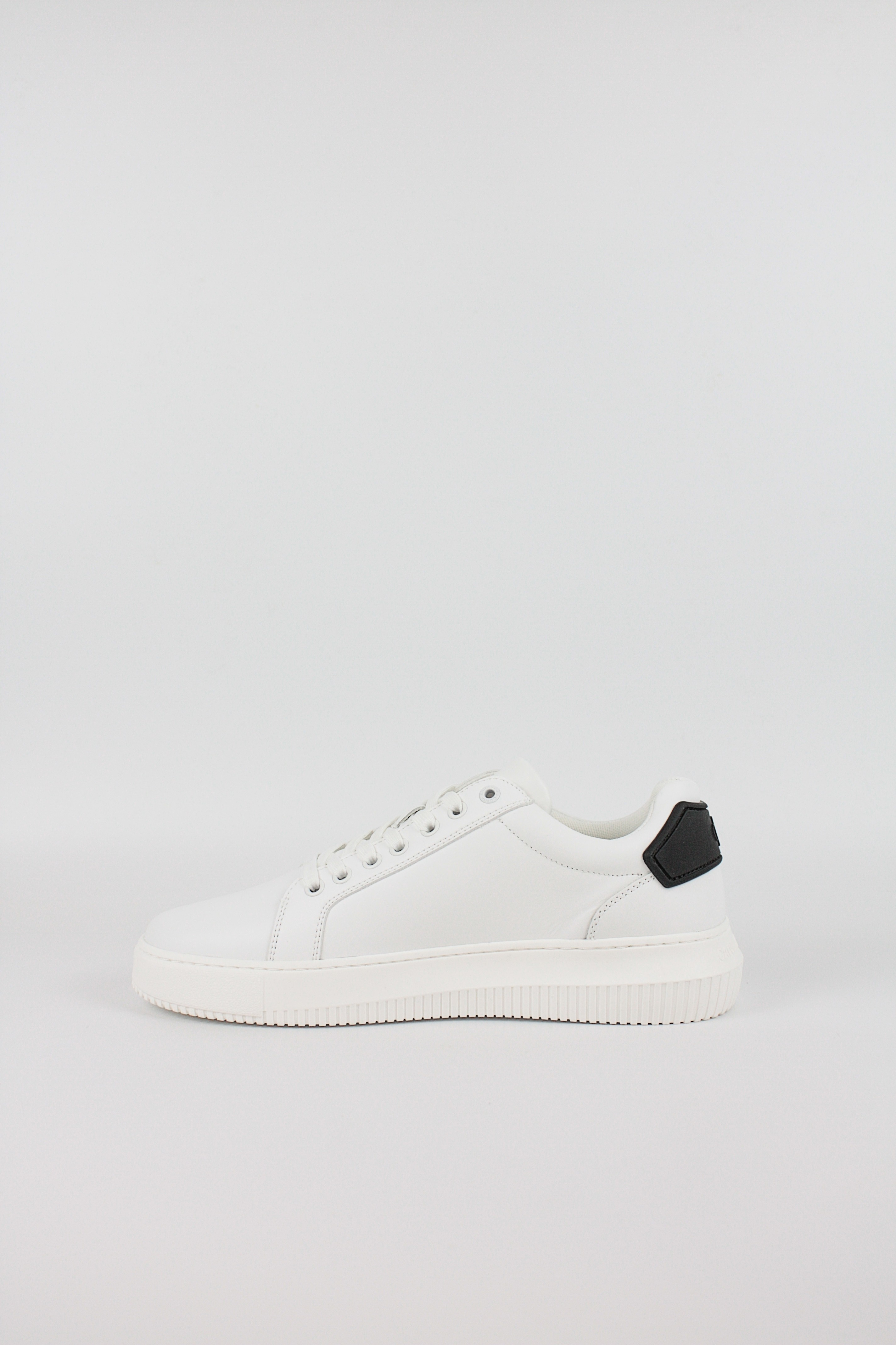 Ανδρικά Sneaker Calvin KLein Chunky Cupsole Ru Patch Lth YM0YM01296-01W Ασπρο