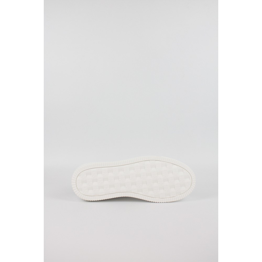 Ανδρικά Sneaker Calvin KLein Chunky Cupsole Ru Patch Lth YM0YM01296-01W Ασπρο