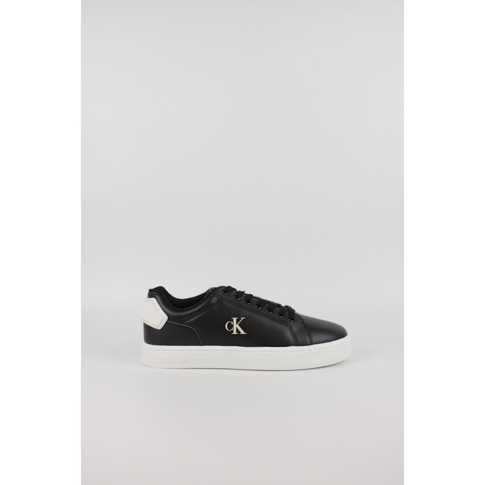 Ανδρικά Sneaker Calvin KLein Classic Cupsole Ru Patch Lth YM0YM01297-0GM Μαύρο
