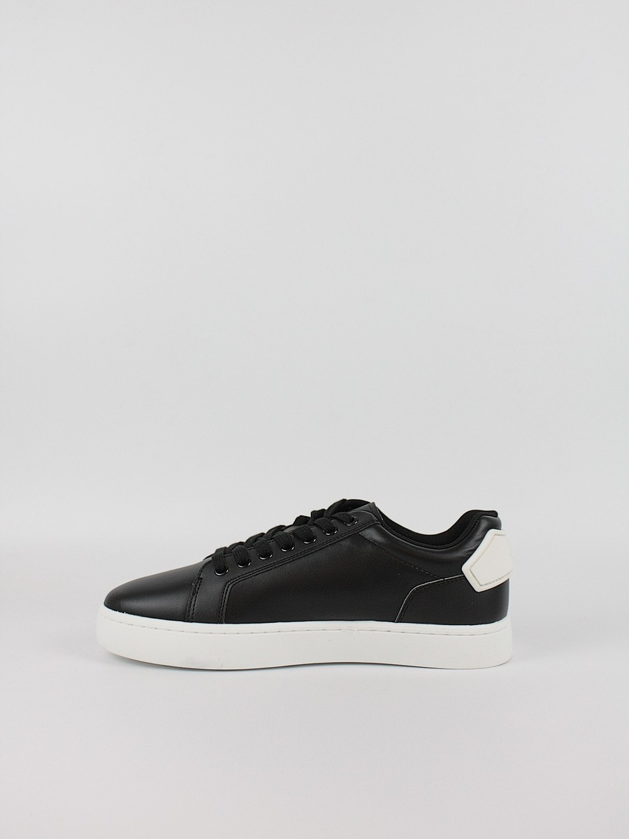 Ανδρικά Sneaker Calvin KLein Classic Cupsole Ru Patch Lth YM0YM01297-0GM Μαύρο