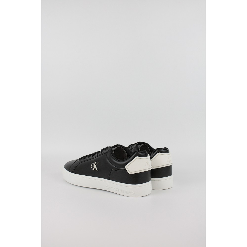 Ανδρικά Sneaker Calvin KLein Classic Cupsole Ru Patch Lth YM0YM01297-0GM Μαύρο